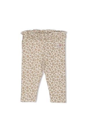 Feetje Legging AOP - Dress to Impress Offwhite melange