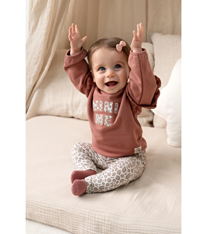 Feetje leggings Offwhite melange 52202601