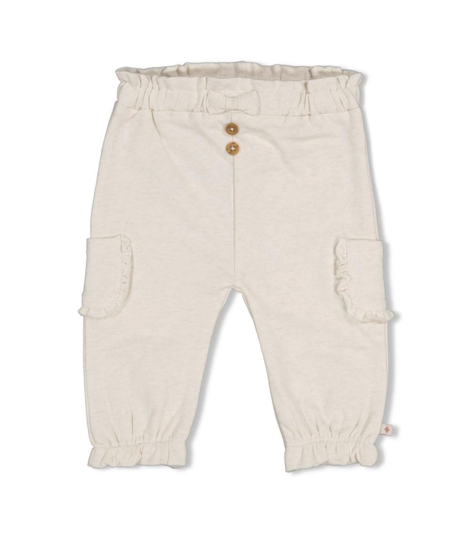 Feetje broeken Offwhite melange 52202602