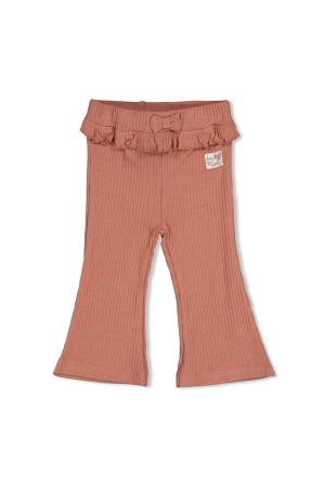 Feetje Flare broek rib - Dress to Impress Mauve
