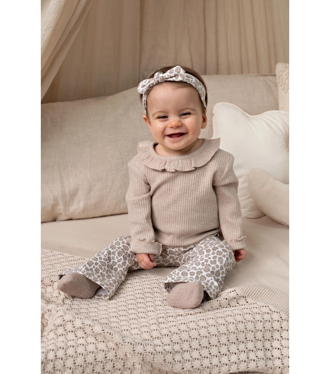 Feetje broeken Offwhite melange 52202606