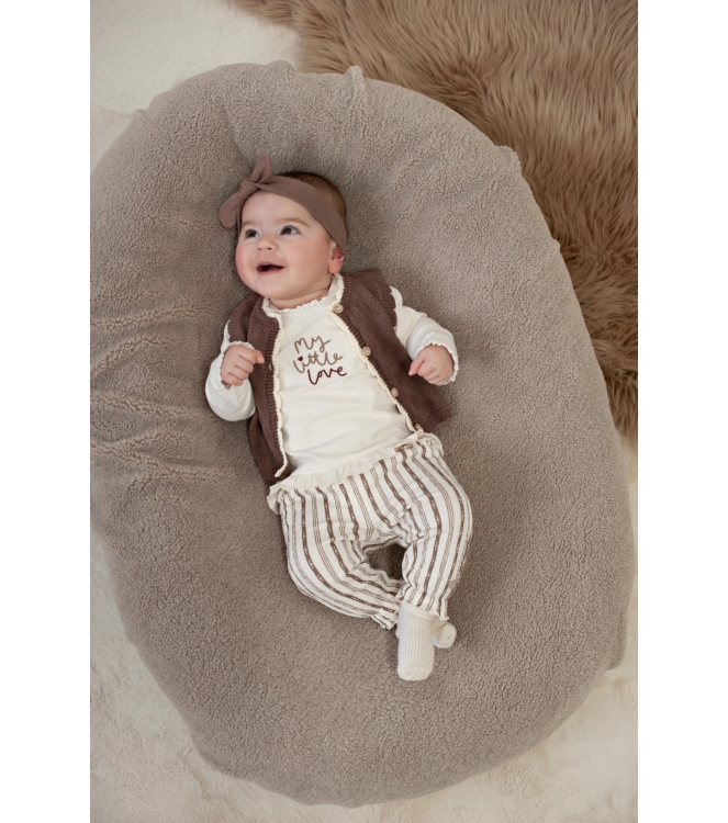 Feetje broeken Taupe 52202608