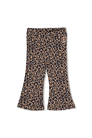 Feetje Flare broek AOP - City Chic Zand
