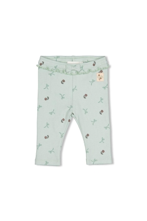 Feetje Legging rib - Lucky Bloombird Mint