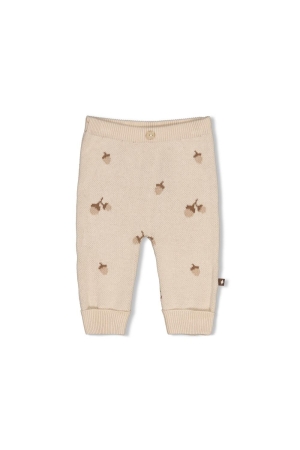 Feetje Broek gebreid AO - The Knits Zand