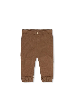 Feetje Broek gebreid - The Knits Bruin