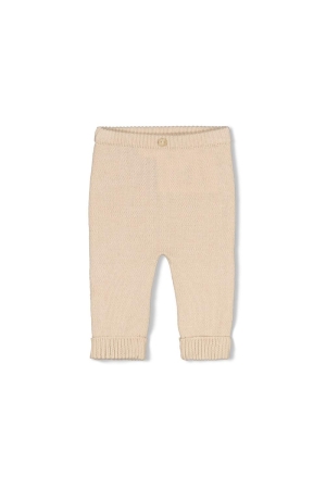 Feetje Broek gebreid - The Knits Zand