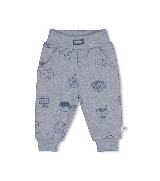 Feetje broeken Blauw melange 52202651