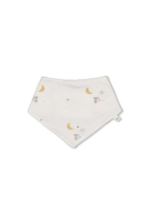 Feetje Sjaal AOP - Over the Moon for You Offwhite