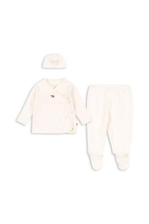 Konges Slojd  Babypakje 3-delig in giftbox Antique White