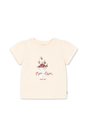 Konges Slojd  Famo Puff T-shirt Ecru