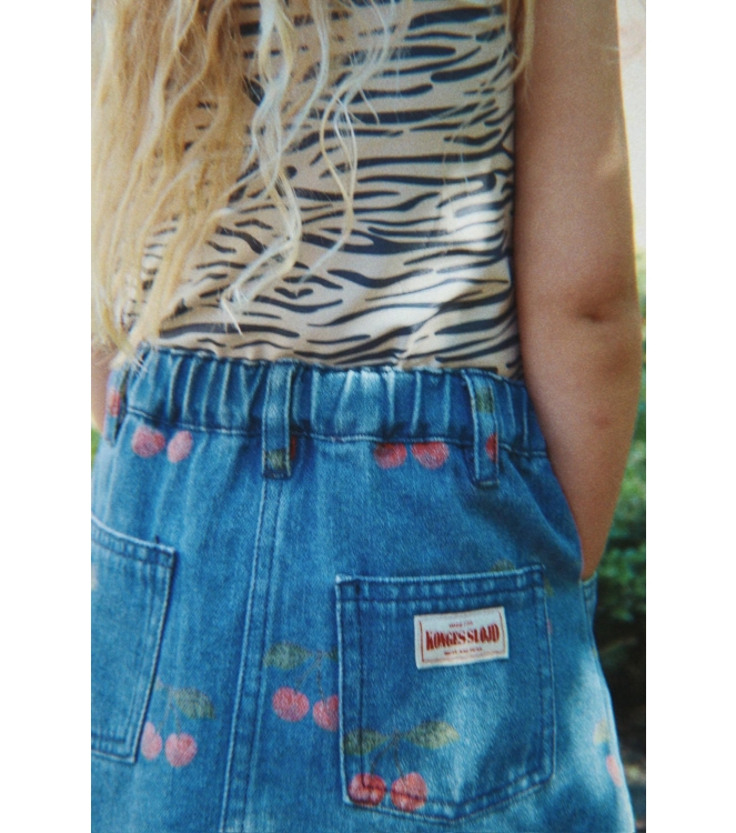Konges Slojd  rokken & skorts Ma Grande Cerise Denim KS105610