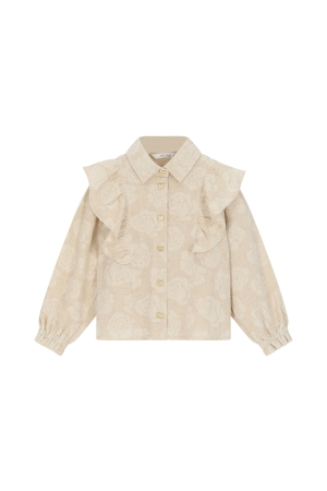 Le Chic Emae Blouse Dune Blossoms