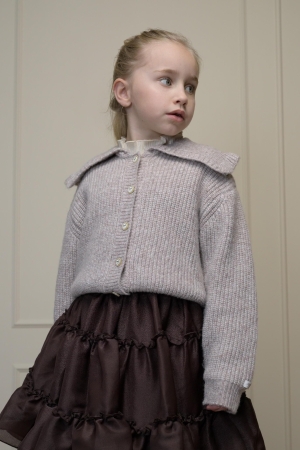 Le Chic Omsk Vestje met kraag Dune Delight
