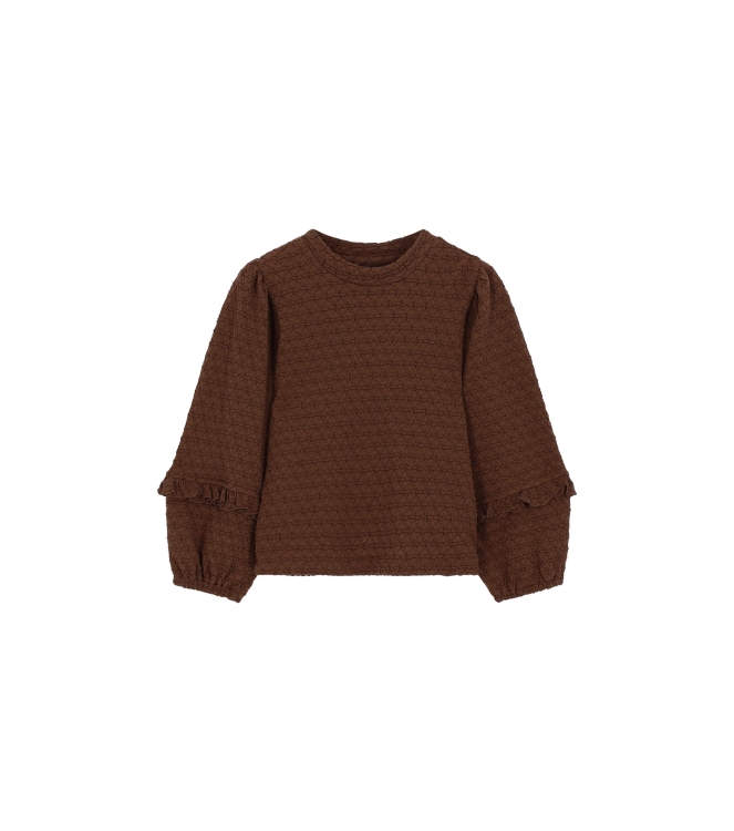 Le Chic shirts Chocolate Chip C608-5405