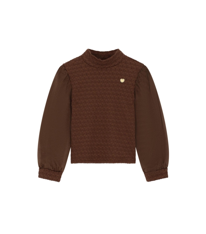 Le Chic shirts Chocolate Chip C608-5408