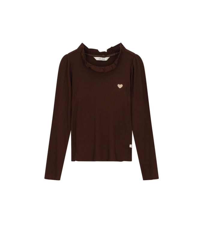 Le Chic shirts Chocolate Chip C608-5460