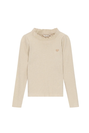 Le Chic Nova Glitter Top Dune
