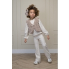Le Chic broeken Beige Melee C608-5615