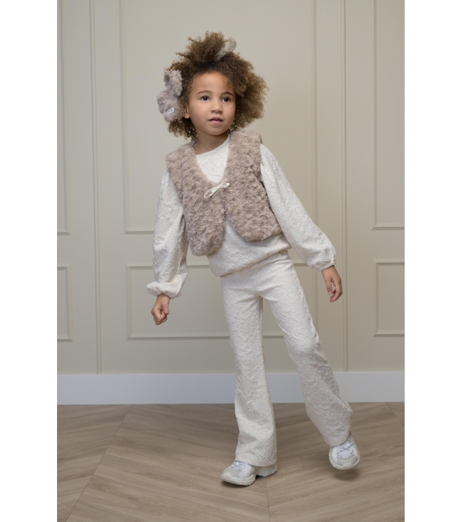 Le Chic broeken Beige Melee C608-5615