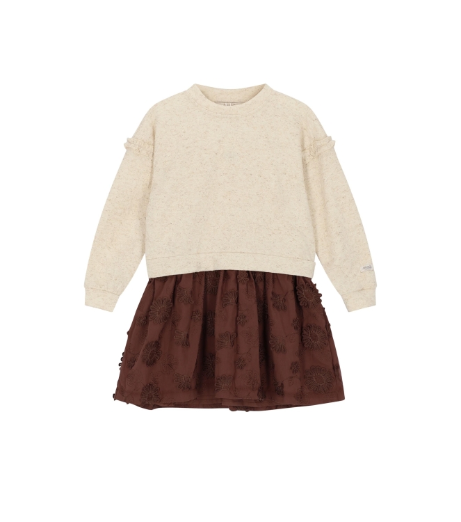 Le Chic jurken Beige Melee C608-5806