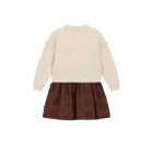 Le Chic jurken Beige Melee C608-5806