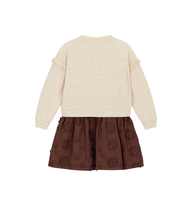 Le Chic jurken Beige Melee C608-5806
