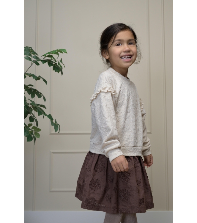 Le Chic jurken Beige Melee C608-5806