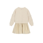 Le Chic jurken Beige Melee C608-5810