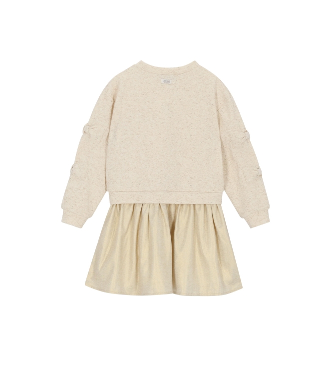 Le Chic jurken Beige Melee C608-5810