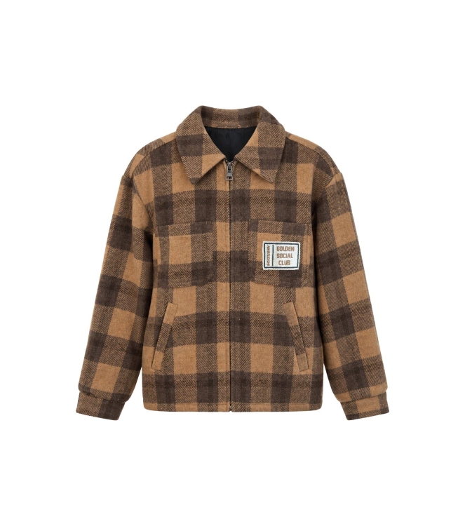Nik&Nik overhemden Caramel Brown B 4-280 2605