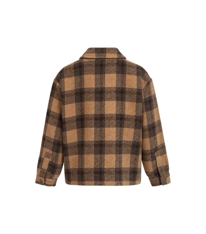 Nik&Nik overhemden Caramel Brown B 4-280 2605