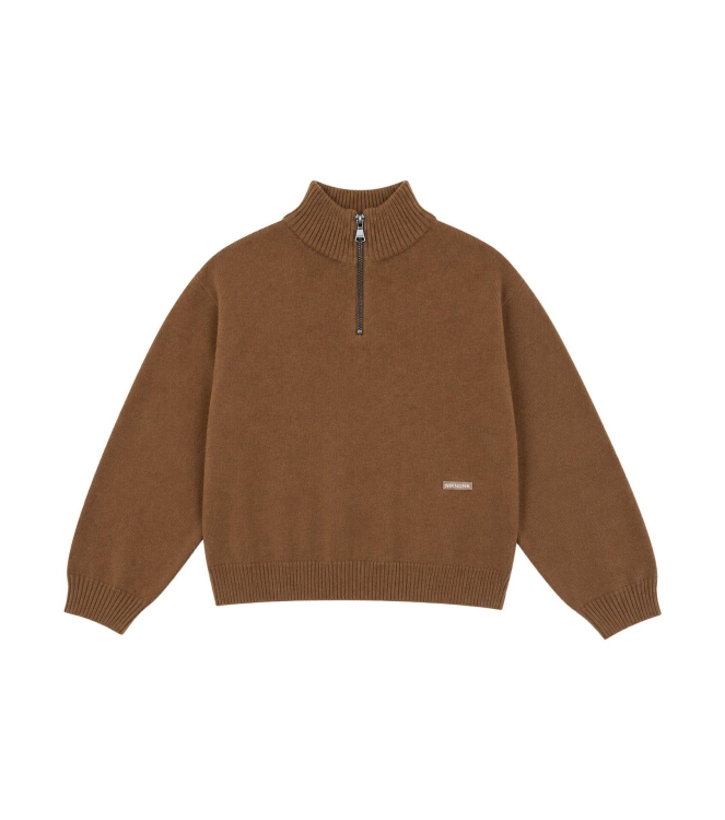 Nik&Nik truien Caramel Brown B 7-288 2605