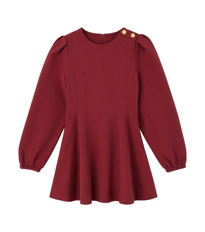 Nik&Nik jurken Deep Burgundy G 5-693 2605