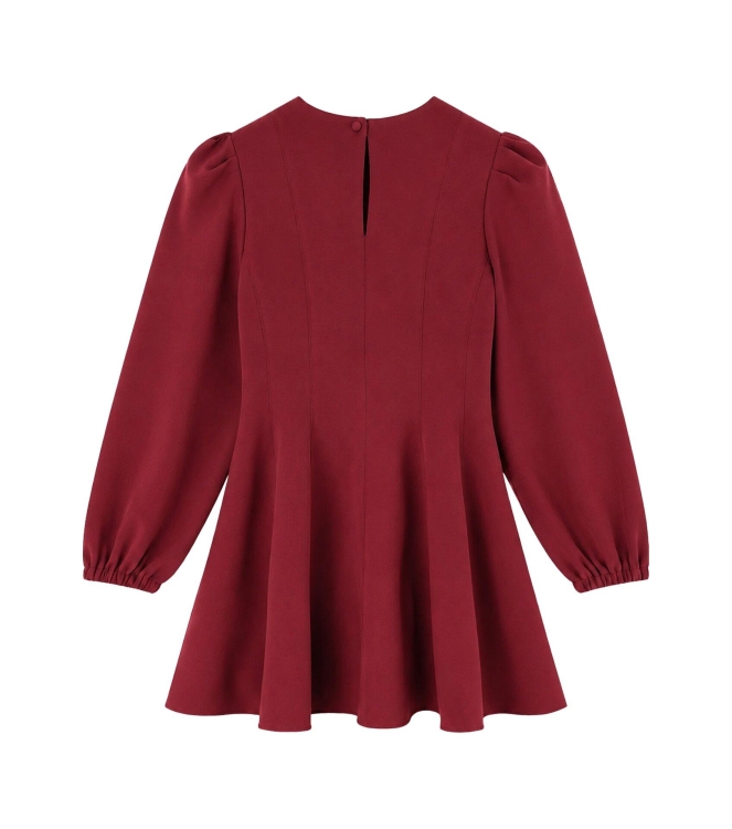 Nik&Nik jurken Deep Burgundy G 5-693 2605