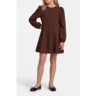 Nik&Nik jurken Dark Chocolate G 5-693 2605