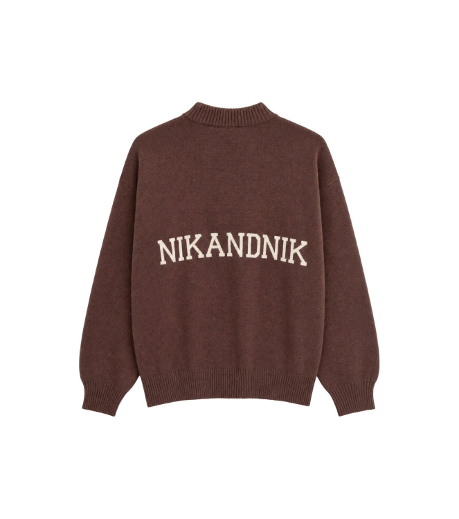 Nik&Nik truien Dark Chocolate G 7-350 2605