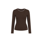 Nik&Nik shirts Dark Chocolate G 8-336 2605