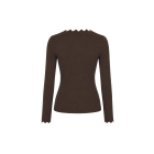Nik&Nik shirts Dark Chocolate G 8-336 2605