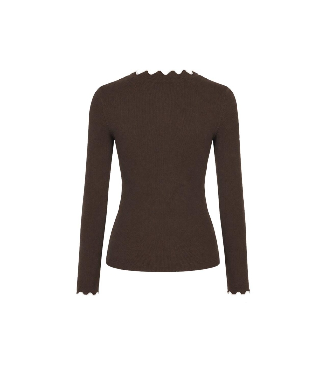 Nik&Nik shirts Dark Chocolate G 8-336 2605