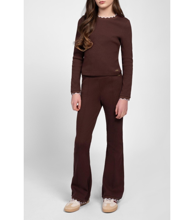 Nik&Nik shirts Dark Chocolate G 8-336 2605