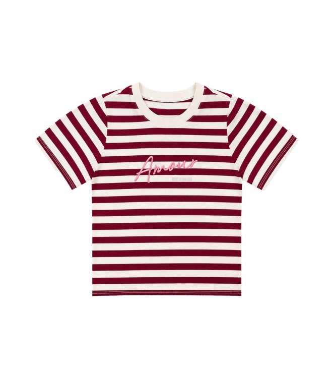Nik&Nik shirts Off White/Deep Burgundy G 8-348 2605