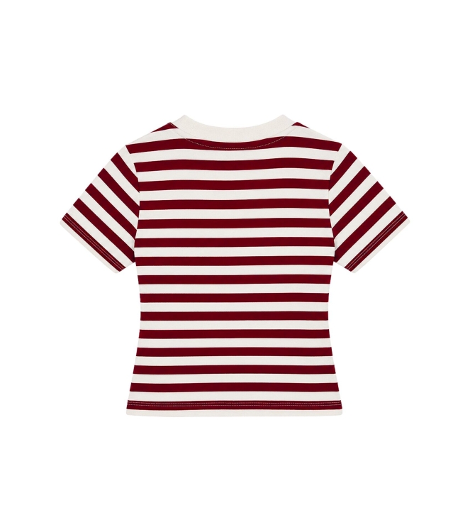 Nik&Nik shirts Off White/Deep Burgundy G 8-348 2605