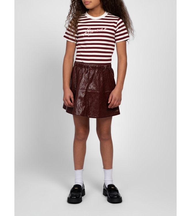 Nik&Nik shirts Off White/Deep Burgundy G 8-348 2605