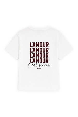 Nik&Nik L Amour T-Shirt Off White