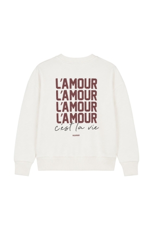 Nik&Nik L Amour Sweater Off White