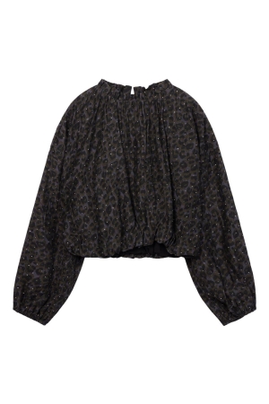 Ai&Ko Cristy Top Animal print Teak Green