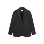 Ai&Ko blazers & gilets Antra Grey Kendal Pinstripe