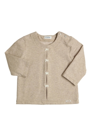 Gymp T-shirt lange mouw Aerochine Beige