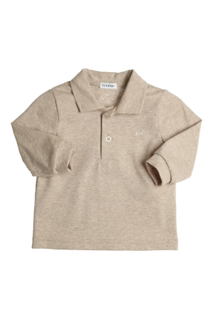 Gymp Poloshirt Aerochine Beige